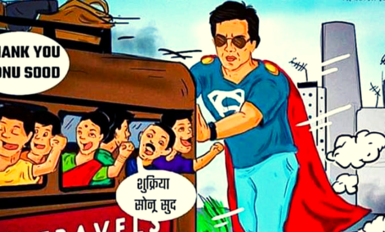 From reel-life villain to real-life superhero, Sonu Sood inspires hope amidst India’s migrant crisis