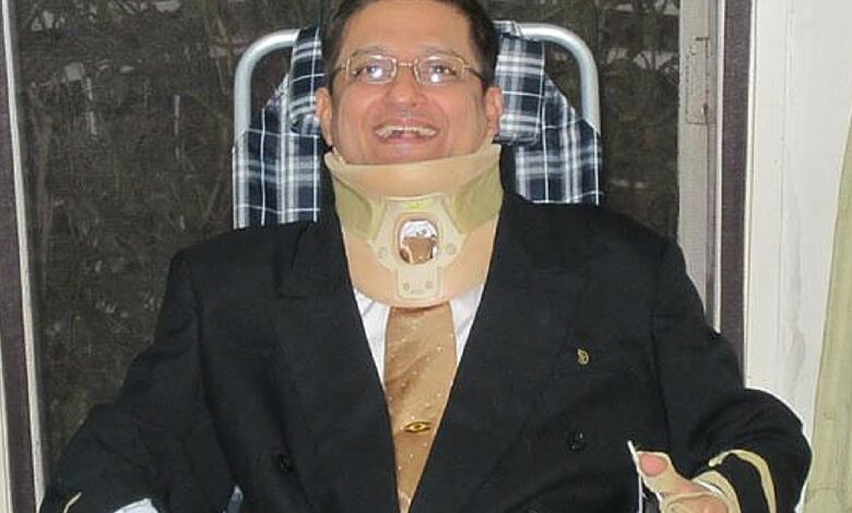 I Was Paralysed Neck Downwards but I Did Not Give Up