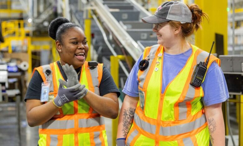 Amazon’s 2023 workplace safety performance shows annual improvement Amazon’s 2023 workplace safety performance shows annual improvement