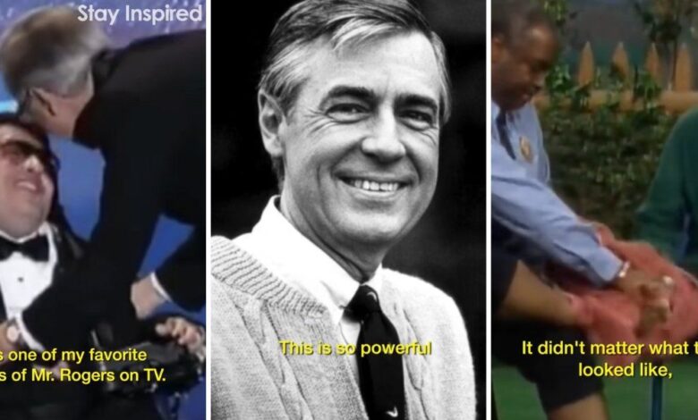 Compilation of Mr. Rogers’ lesser-known shining moments