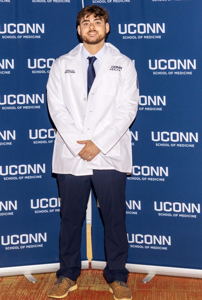 Class of 2029 includes Lukas Klin, 22, of Newington, Conn. (Thomas Hurlbut Photography).